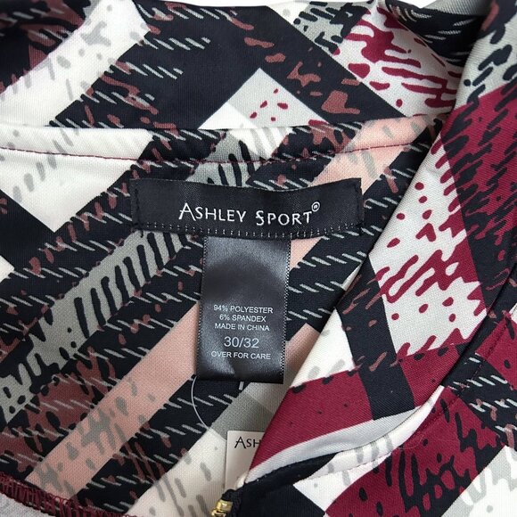 Ashley Stewart Sport Womens Size 30/32 - 5X Jacket Multicolor Plaid Full Zip NWT - Picture 7 of 10